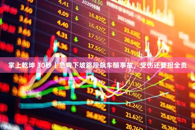 掌上乾坤 30秒丨急弯下坡路段飙车酿事故，受伤还要担全责