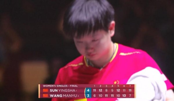胜亿配资 复仇！孙颖莎首次世乒赛决赛击败王曼昱，2021不敌王曼昱无缘夺冠