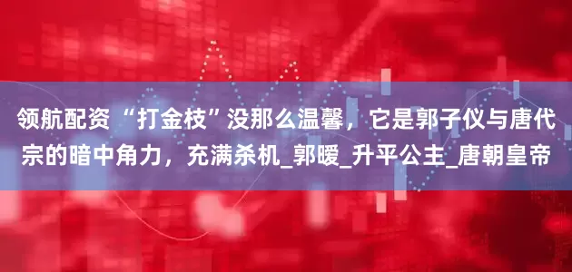 领航配资 “打金枝”没那么温馨，它是郭子仪与唐代宗的暗中角力，充满杀机_郭暧_升平公主_唐朝皇帝